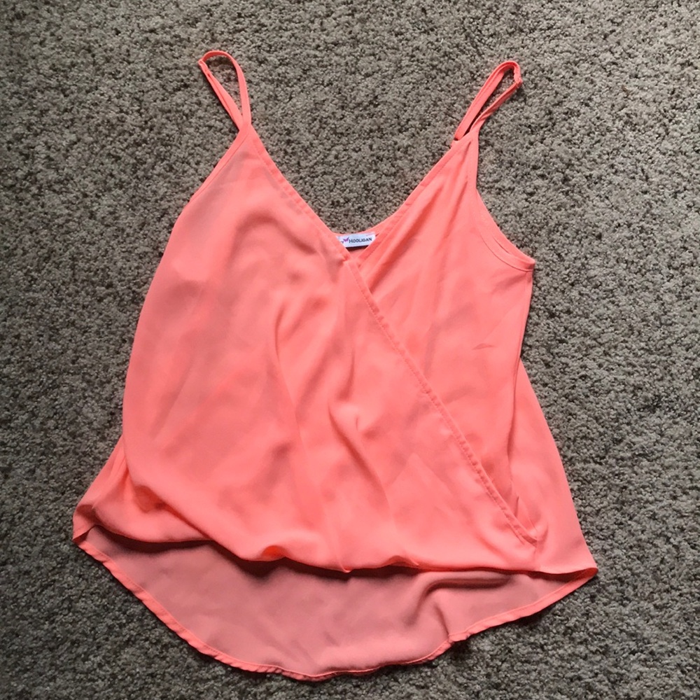 Peach tank top